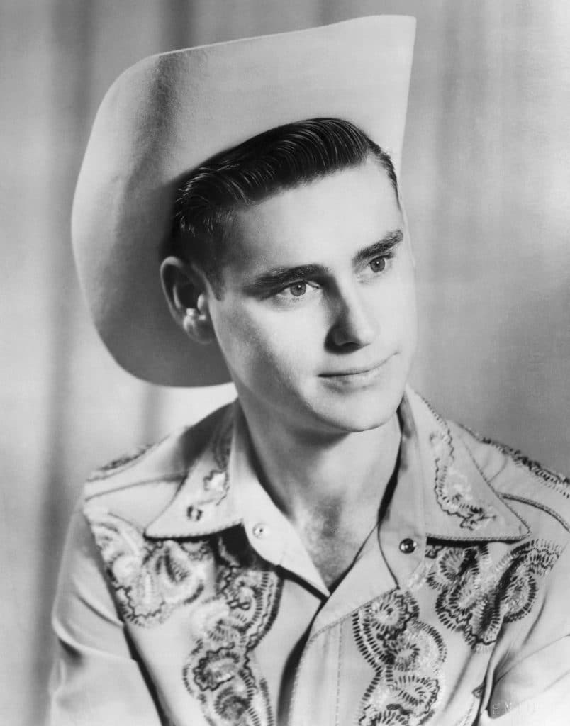Photo of a young George Jones