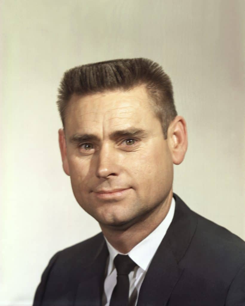 Portrait of George Jones in his younger years