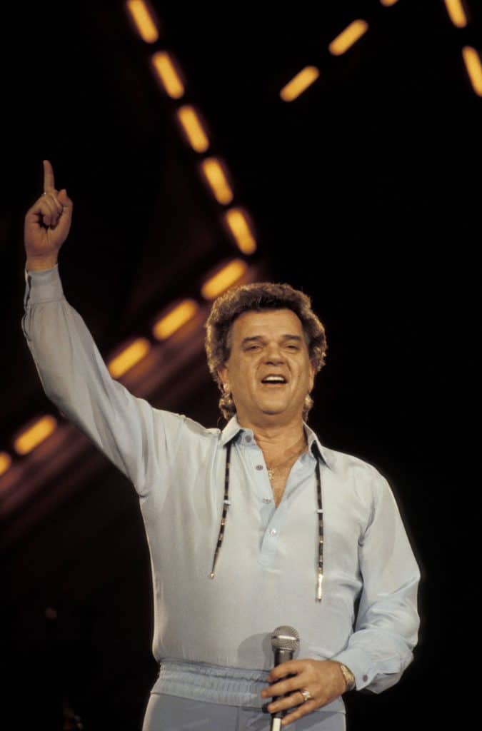 Conway Twitty performing