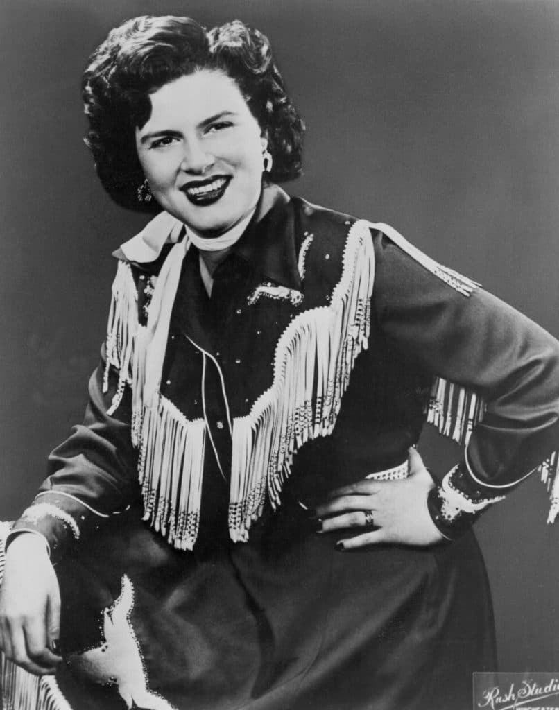 Patsy Cline poses for a portrait