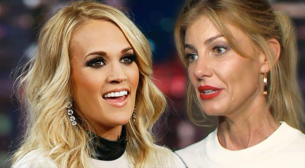 Carrie Underwood & Faith Hill Rock The Grammys Wearing Strikingly ...