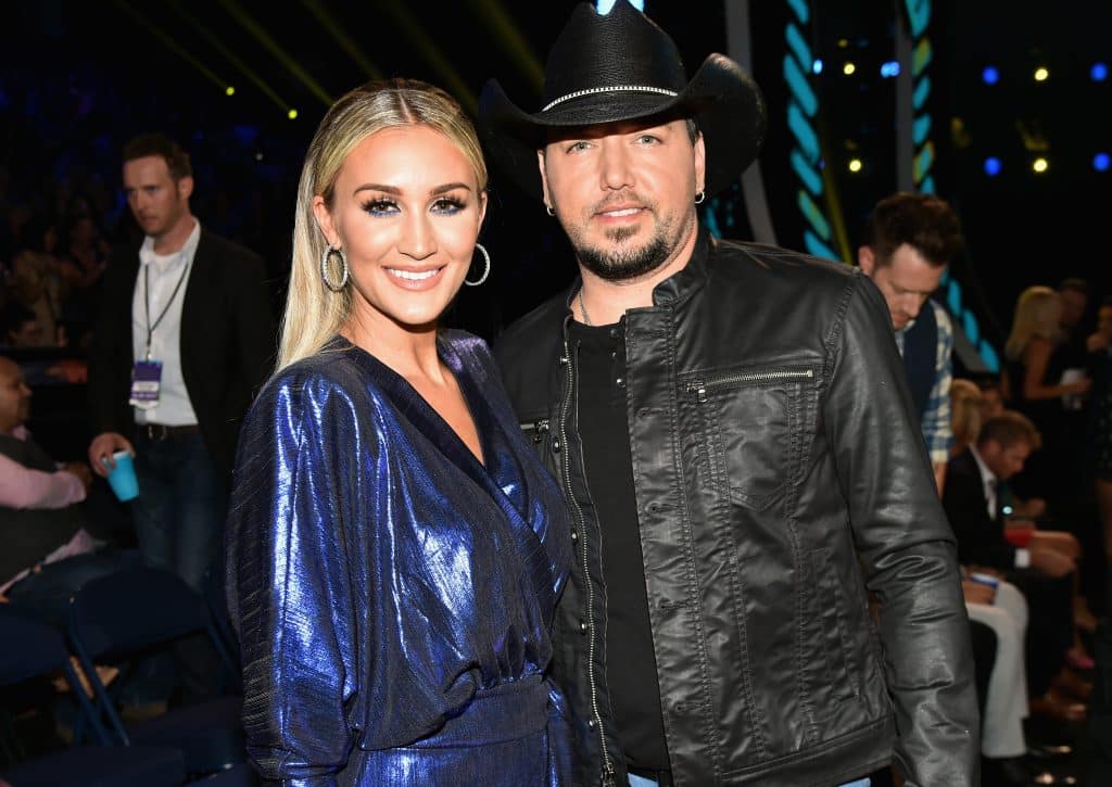 Jason and Brittany Aldean at the 2018 CMT Music Awards