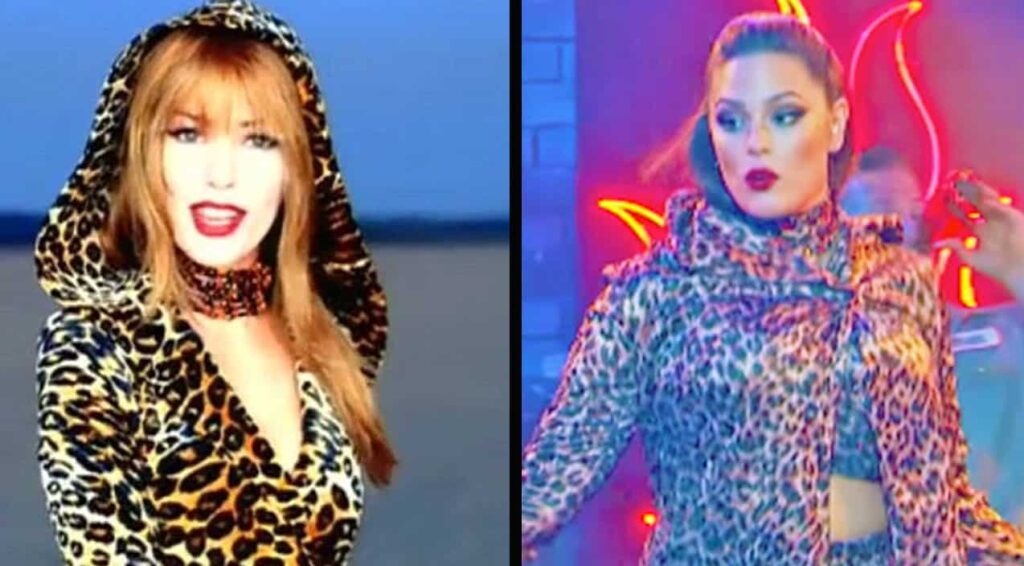 Supermodel Channels Shania Twain In Steamy “That Don’t Impress Me Much” Lip Sync Battle