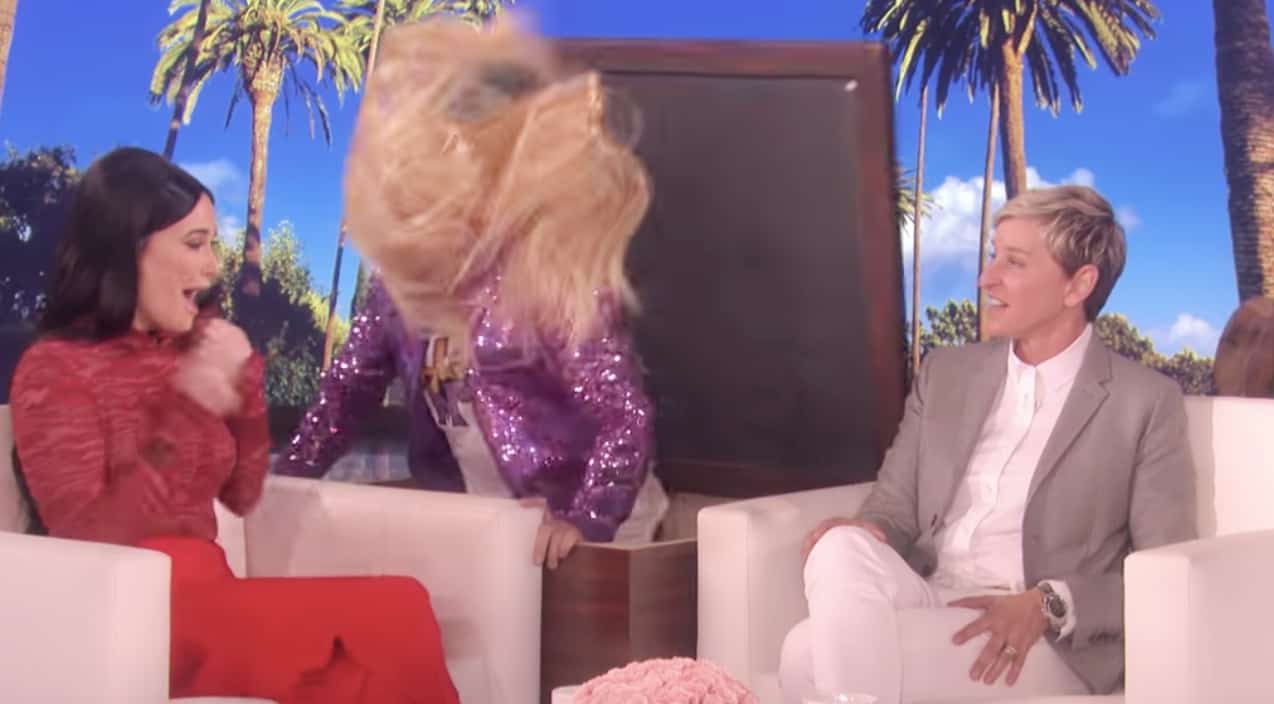 Ellen Recruits 'Hannah Montana' To Help Scare Kacey Musgraves