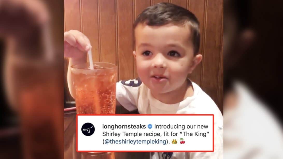 6YearOld Gives Bad Review Of Longhorn Steakhouse's Shirley Temple