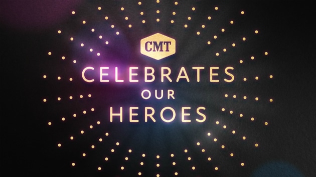 Logo for "CMT Celebrates Our Heroes"