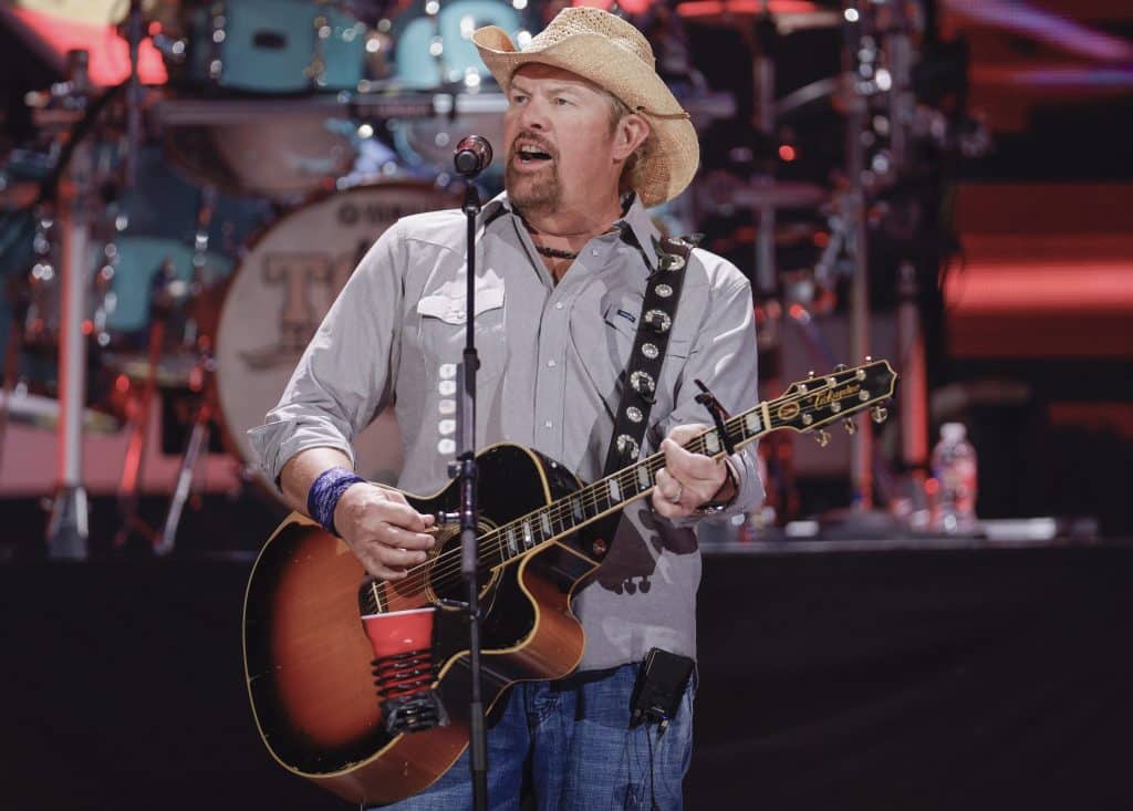 Toby Keith shared several acoustic performances in 2020 to entertain his fans