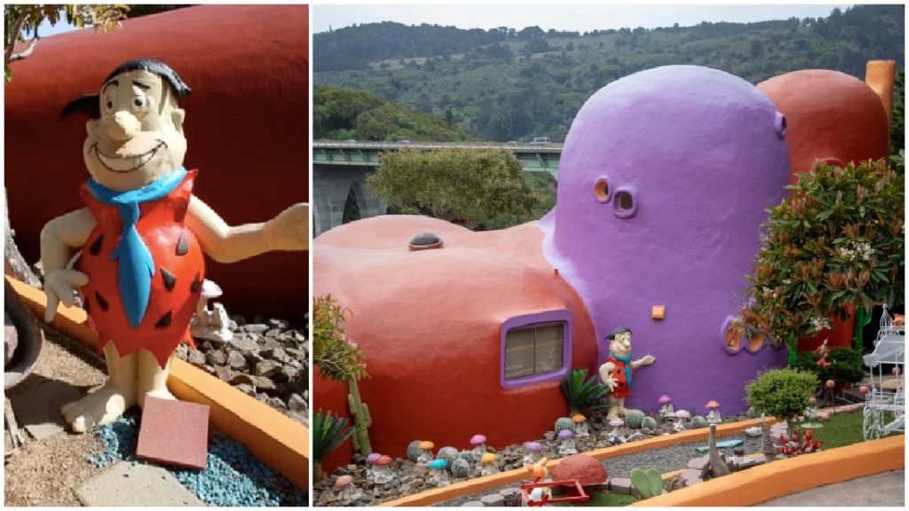 A Real Life Flintstone House Exists But Neighbors Dont Appreciate Its Awesomeness Country