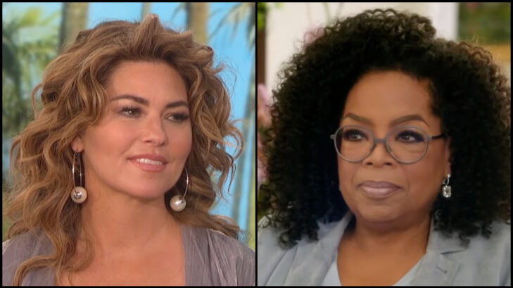 Shania Twain Oprah Winfrey dinner