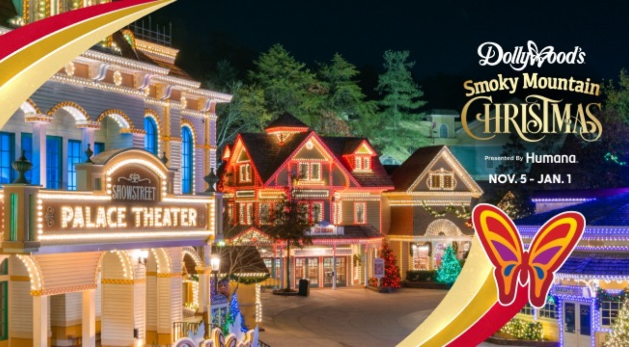 Witness 6 Million Holiday Lights At Dollywood This Christmas Season