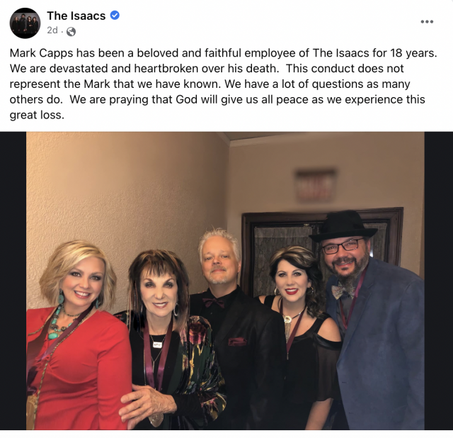 Mark Capps and The Isaacs