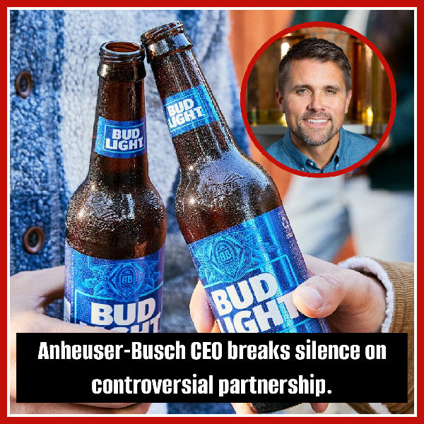 Anheuser-Busch's CEO issued his first statement since the Bud Light boycott. 
