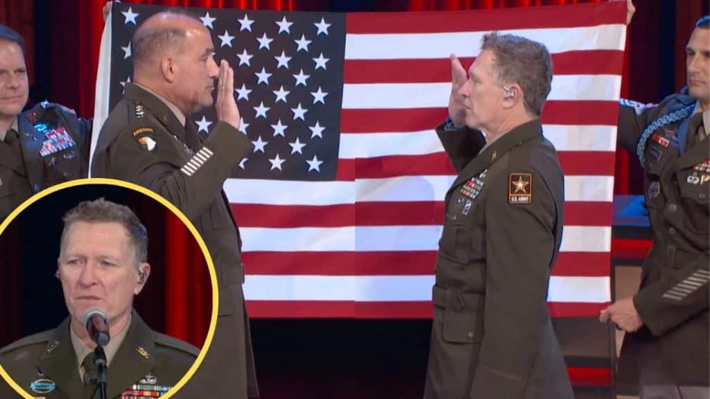 Country Star Craig Morgan Reenlists In Army On Opry Stage – Country ...