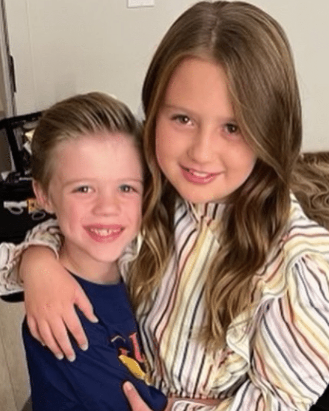 Photo Kelly Clarkson shared of her kids, Remington and River