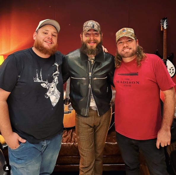 Post Malone is gearing up to release a new duet with Luke Combs