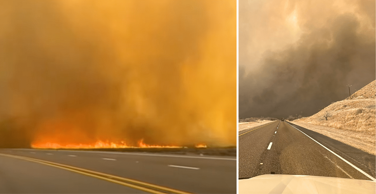 Texas Wildfire Reaches Second Largest Size In States Recorded History 6327