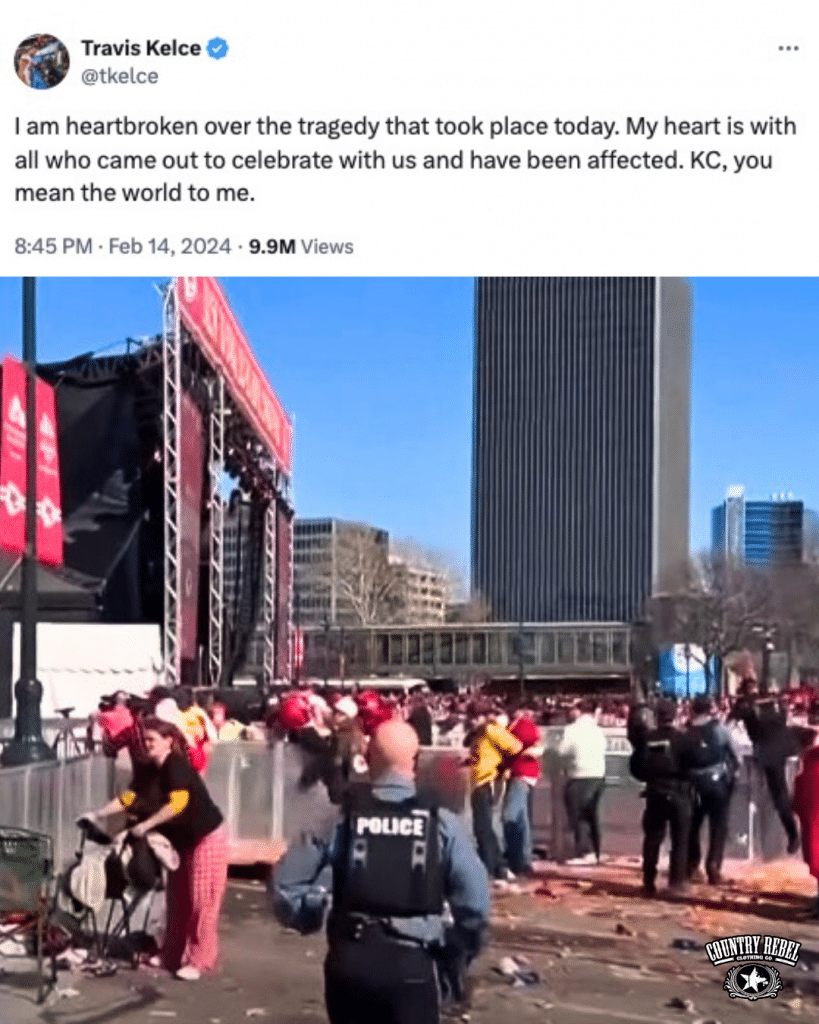 Taylor Swift donates to the GoFundMe for a Kansas City woman killed in the shooting at the Super Bowl celebration parade. Swift is dating the Chiefs' tight end Travis Kelce