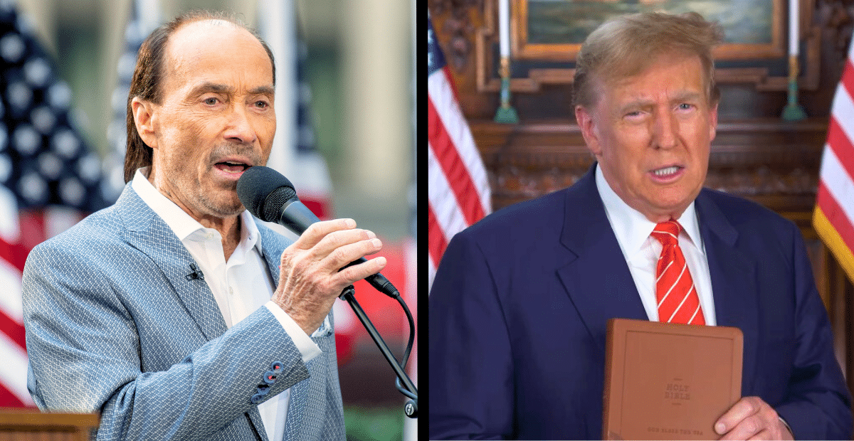 Donald Trump Partners With Lee Greenwood To Sell 