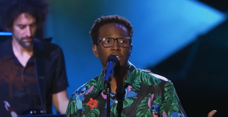 Quintavious sings "Something in the Water" by Carrie Underwood
