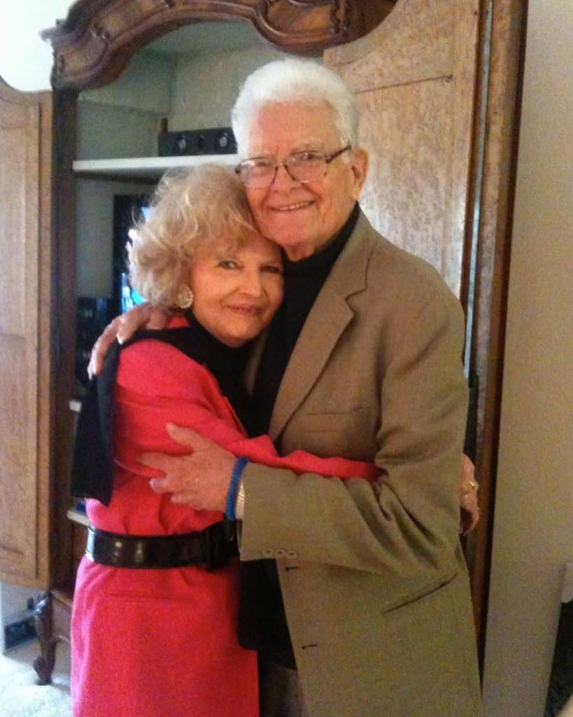 Jeff Dunham shared this photo of his parents, Joyce and Howard, after his mother's death