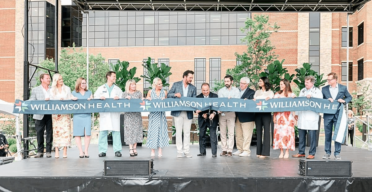 Grand opening of the West Tower at the Williamson Medical Center in Franklin, Tennessee.