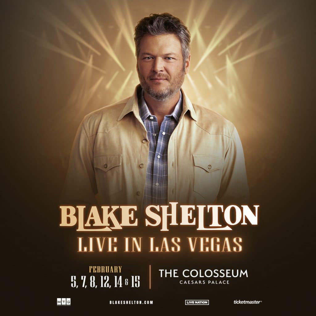 Blake Shelton announces Las Vegas residency