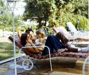 Priscilla Presley, Lisa Marie Presley & Elvis Presley