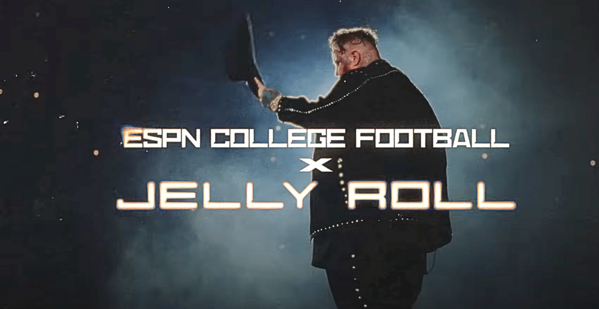 Jelly Roll's "Get By" is the new theme song for ESPN's college football coverage.