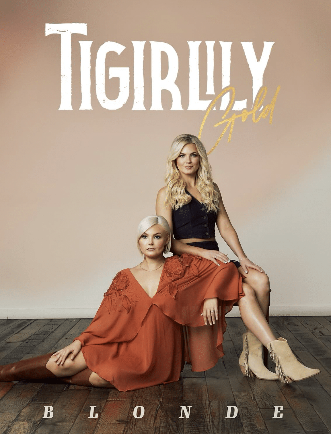 Tigirlily Gold's debut album cover art.