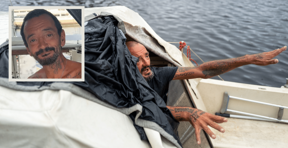 Tampa Legend "Lieutenant Dan" Survives Hurricane Milton On His Boat