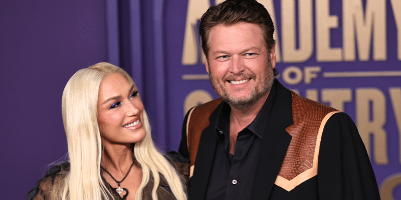 Gwen Stefani and Blake Shelton attend the 59th Academy of Country Music Awards at Omni Frisco Hotel at The Star on May 16, 2024 in Frisco, Texas.