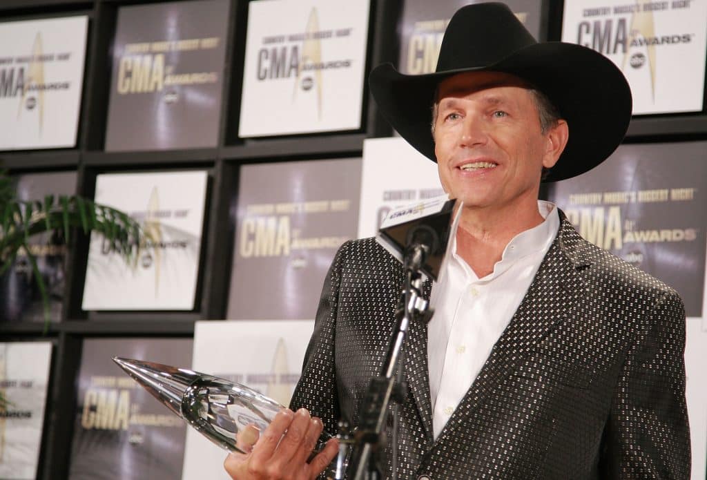 George Strait at the 2007 CMA Awards