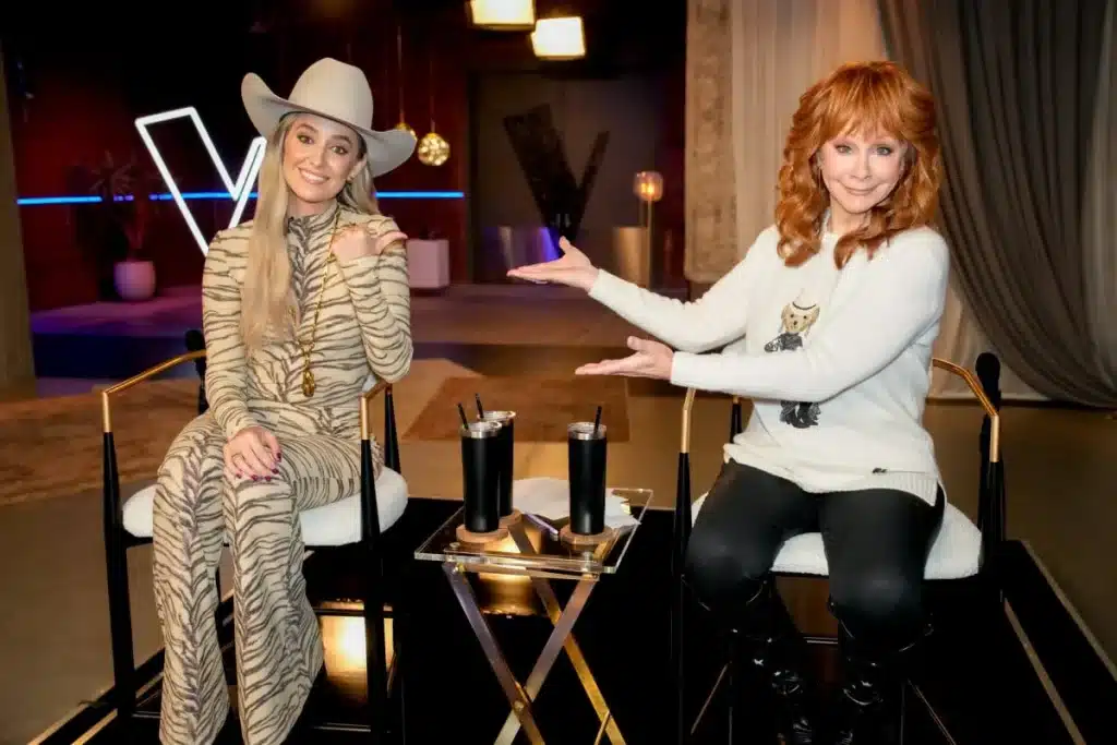 Lainey Wilson served as Reba McEntire's playoff advisor on The Voice