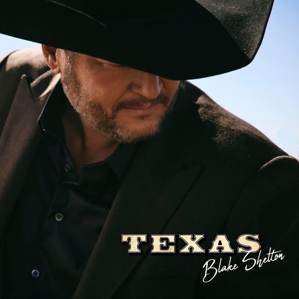 Cover art for the new Blake Shelton single, "Texas"