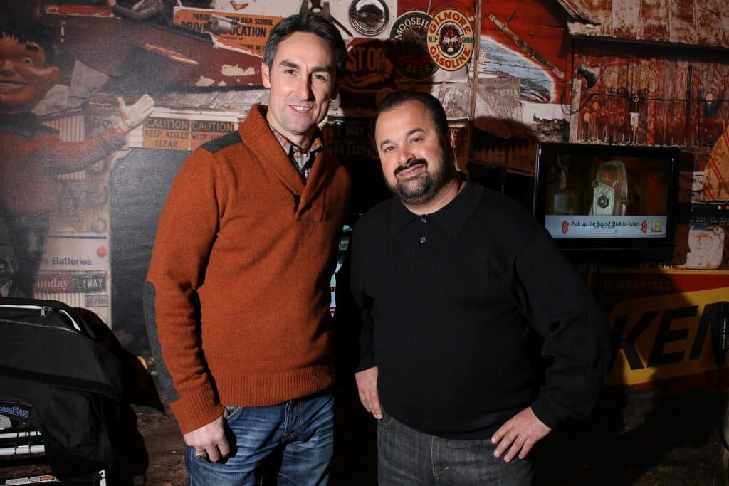 Mike Wolfe and Frank Fritz from American Pickers