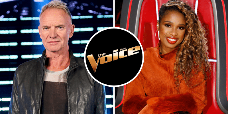 Sting and Jennifer Hudson will be on The Voice