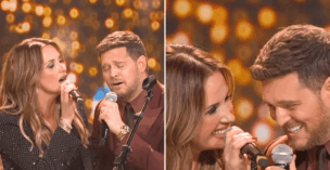 Michael Bublé and Carly Pearce