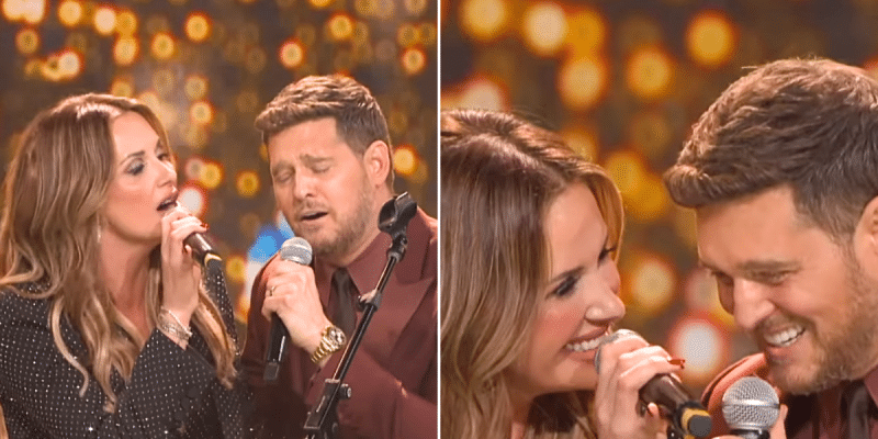 Michael Bublé and Carly Pearce