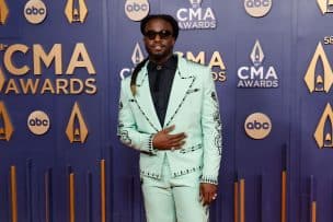 Shaboozey attends the 2024 CMA Awards