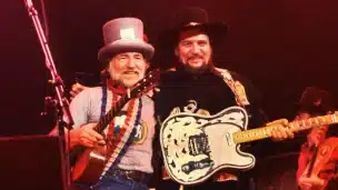 Willie Nelson and Waylon Jennings