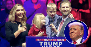Donald Trump's Grandkids Lead Pledge of Allegiance