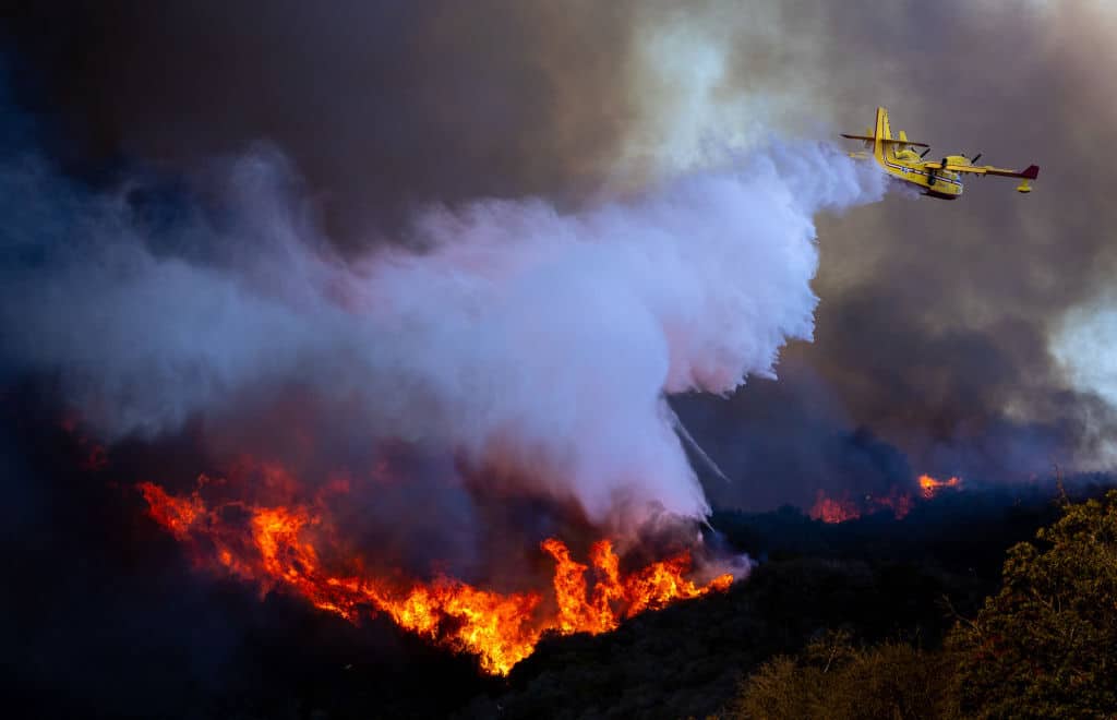 Wildfires in southern California