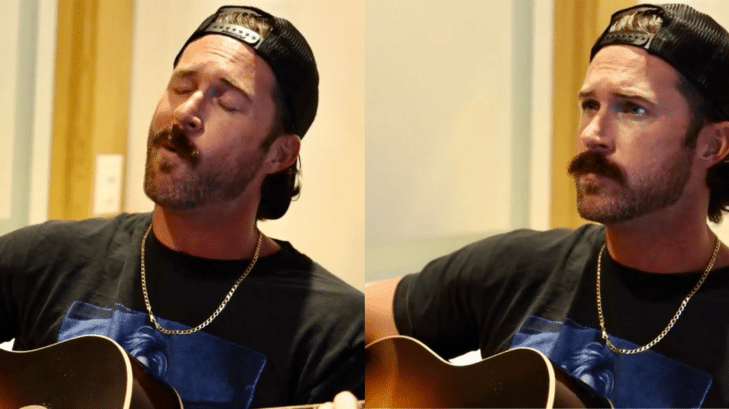 Riley Green songs a cover of Hank William's "(I Heard That) Lonesome Whistle"