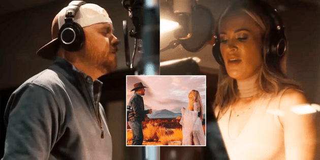 Cody Johnson And Carrie Underwood Share Behind-The-Scenes Look At The