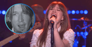 Kelly Clarkson covers Keith Urban's "Blue Ain't Your Color"