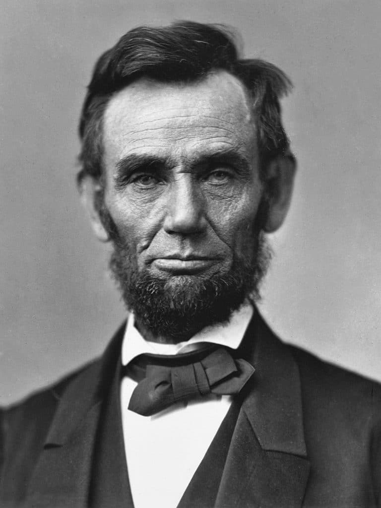 United States President Abraham Lincoln