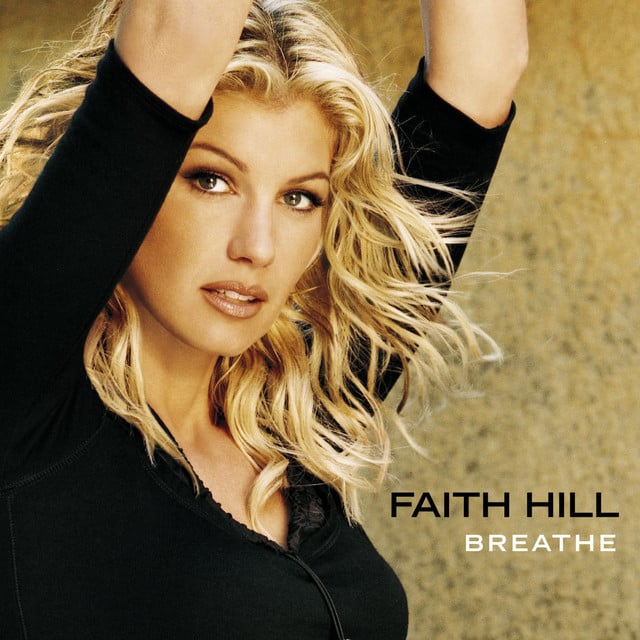 The cover art for Faith Hill's Grammy-winning country album, Breathe