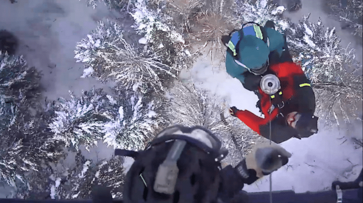 Missing 79-Year-Old Skier rescued