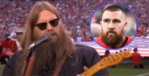 Travis Kelce thinks Chris Stapleton had the best Super Bowl National Anthem performance