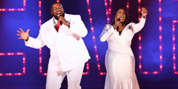 The War and Treaty perform during the "Christmas at Graceland" special in 2023